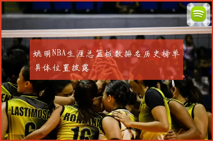 姚明NBA生涯总篮板数排名历史榜单具体位置披露