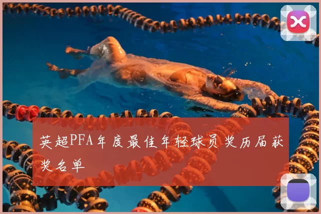 英超PFA年度最佳年轻球员奖历届获奖名单