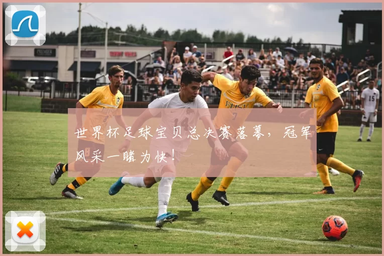 世界杯足球宝贝总决赛落幕，冠军风采一睹为快！